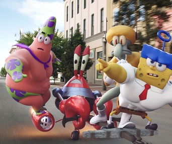 Une scène du film The SpongeBob Movie: Sponge Out of Water