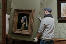 Une scène du film Close to Vermeer