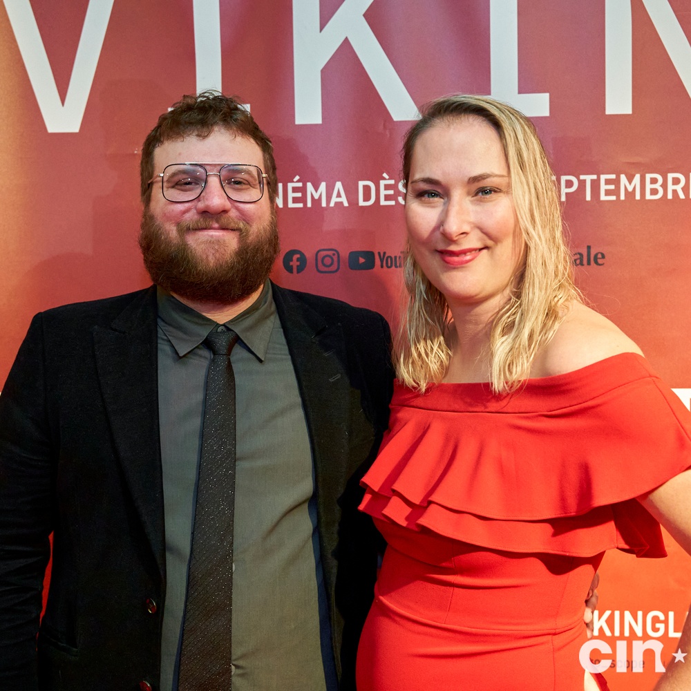 Sur le tapis rouge du film Viking