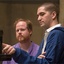 Joss Whedon et Drew Goddard sur le plateau de The Cabin in the Woods