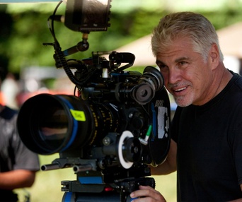 Sur le plateau du film The Hunger Games