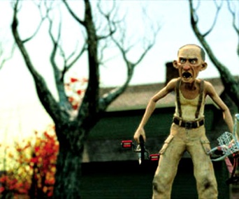 Scène du film La maison monstre
