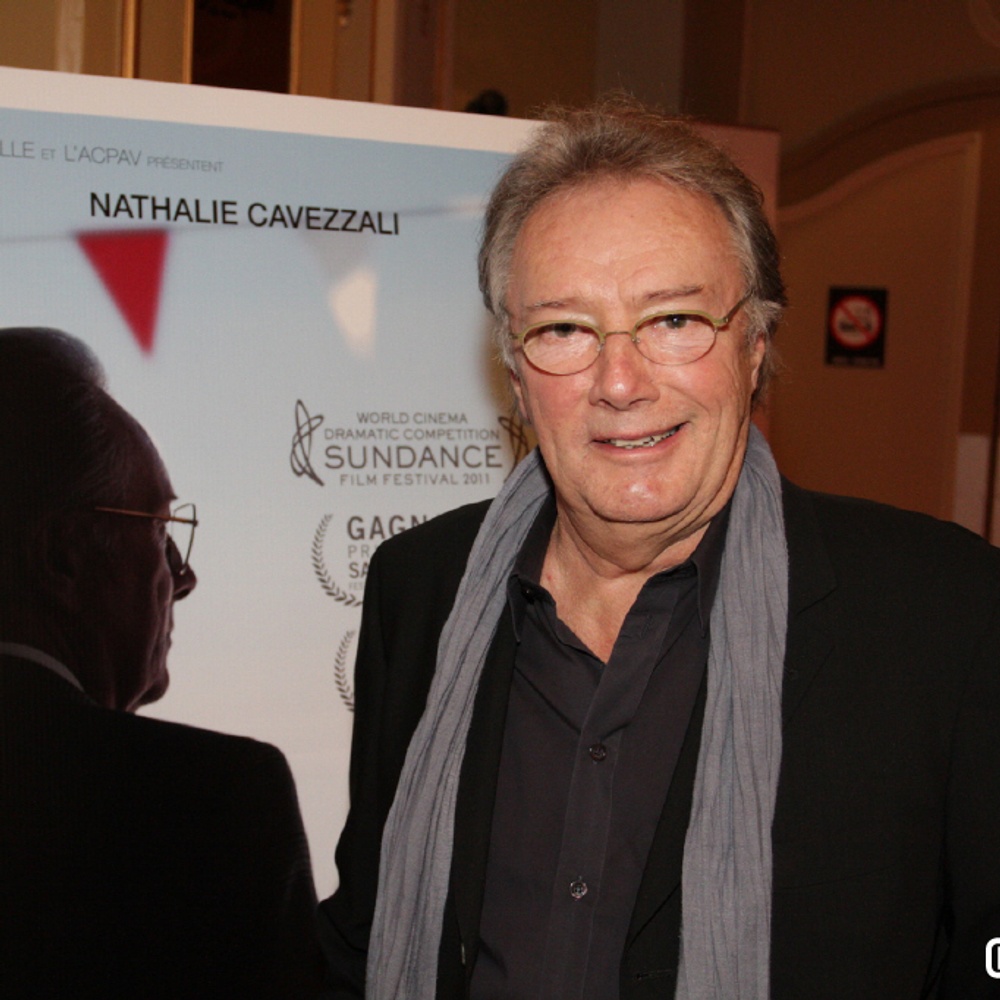 Sur le tapis rouge du film Le vendeur