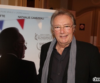 Sur le tapis rouge du film Le vendeur