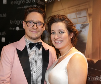 Sur le tapis rouge de Le règne de la beauté