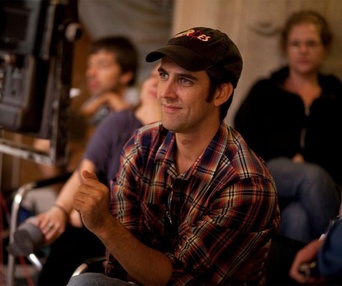 Sur le plateau du film Mabul