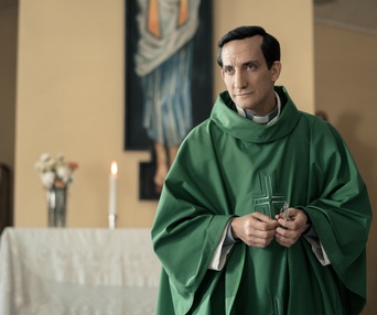 Une scène du film The Two Popes