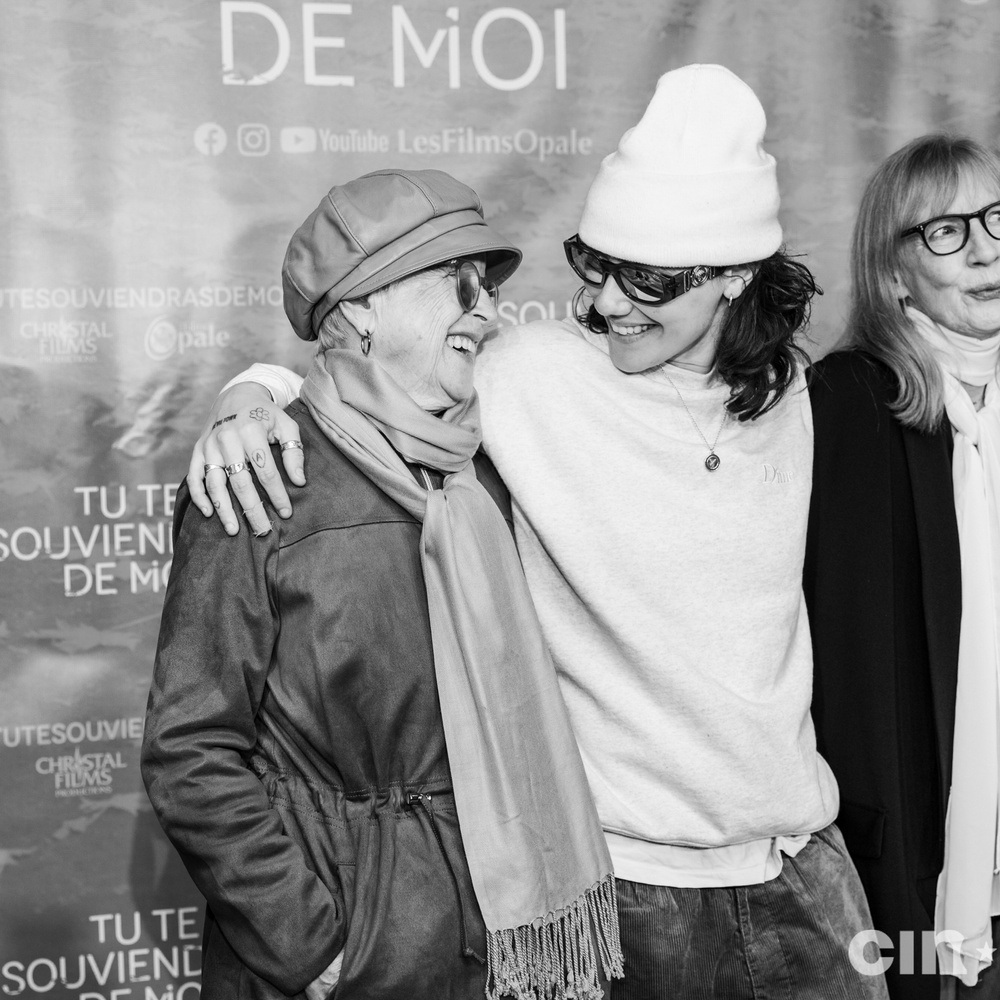 Sur le tapis rouge du film Tu te souviendras de moi