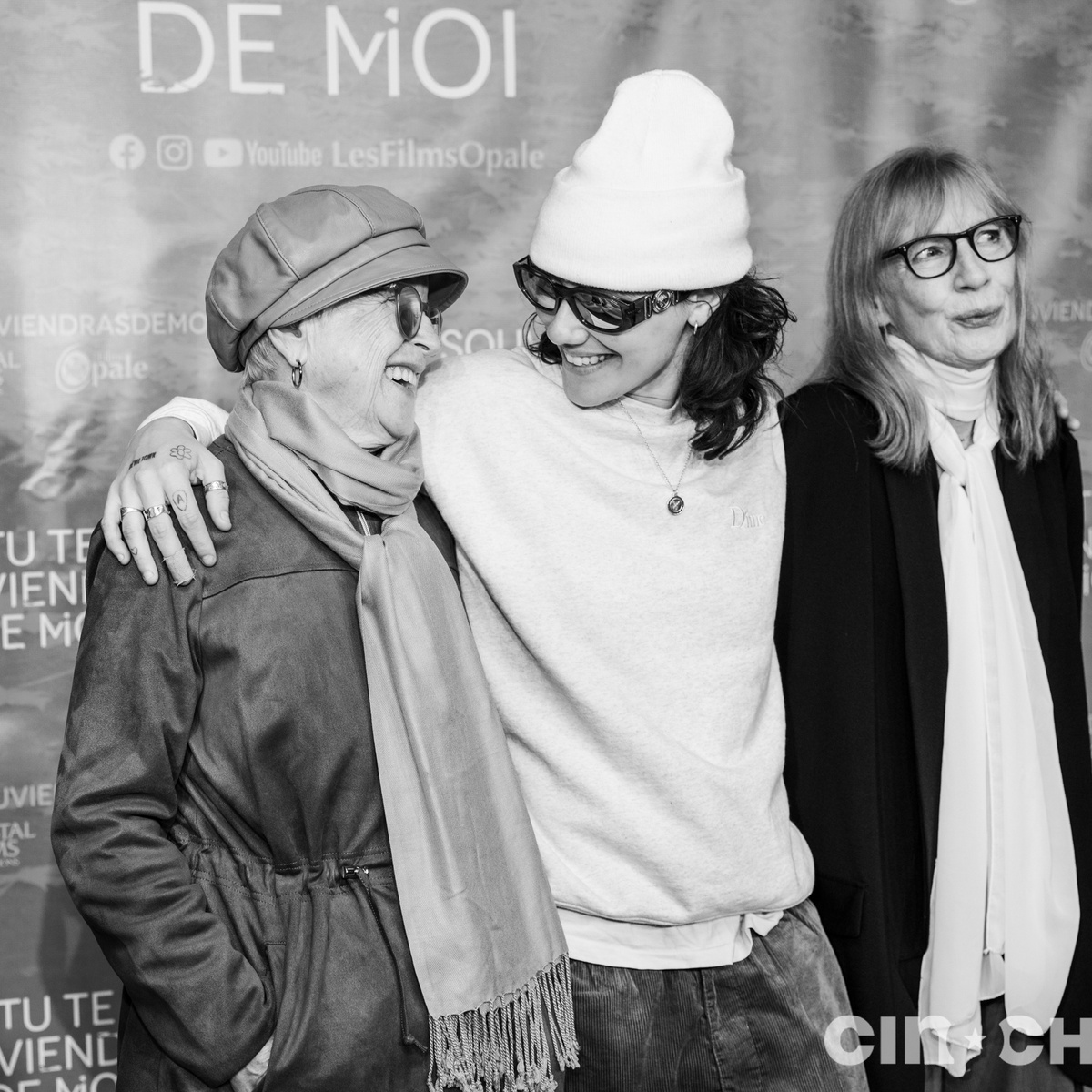 Sur le tapis rouge du film Tu te souviendras de moi
