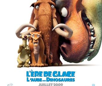 Affiche du film L'ère de glace : L'aube des dinosaures