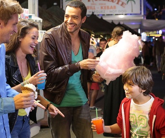 Une scène du film Babysitting
