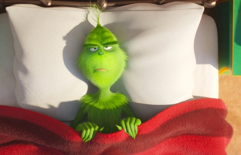 Une scène du film The Grinch