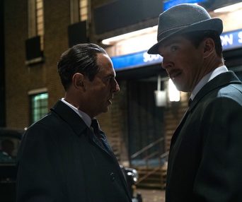 Une scène du film The Courier
