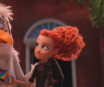 Une scène du film Storks