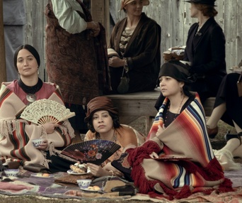 Une scène du film Killers of the Flower Moon