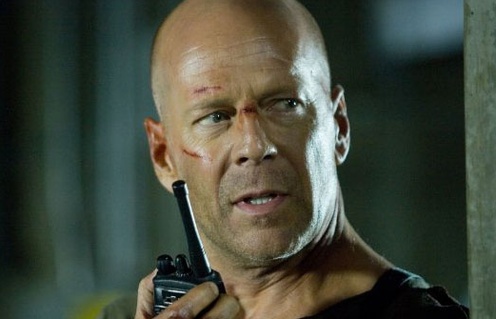 Bruce Willis dans el film Live Free or Die Hard