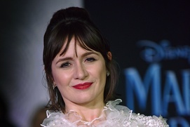 Sur le tapis rouge de Mary Poppins Returns Sur le tapis rouge de Mary Poppins Returns