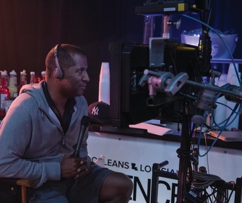 Sur le plateau du film Girls Trip
