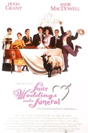 Affiche du film Quatre mariages et un enterrement