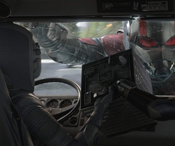 Une scène du film Ant-Man and the Wasp
