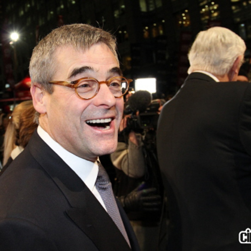 Pierre Boivin sur le tapis rouge de Pour toujours... les Canadiens