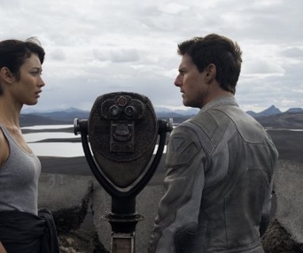 Une scène du film em>Oblivion