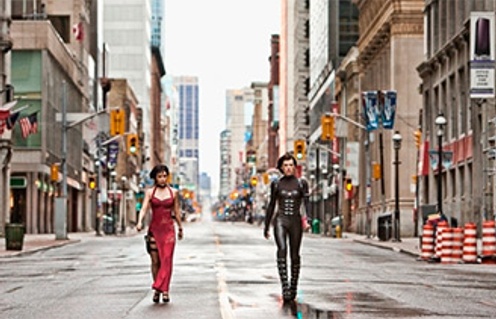 Une scène du film Resident Evil: Retribution