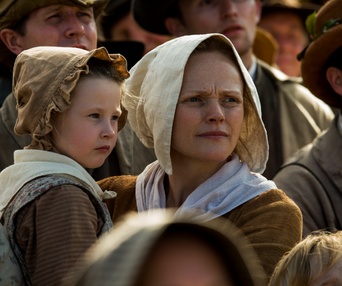 Une scène du film Peterloo