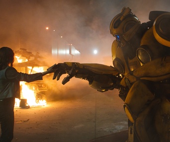 Une scène du film Bumblebee
