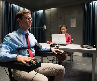 Une scène du film Snowden