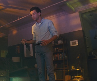 Une scène du film Pokémon Detective Pikachu
