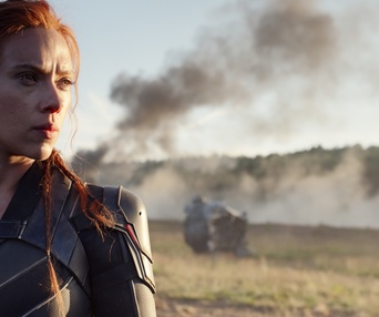 Une scène du film Black Widow