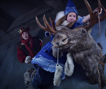 Une scène du film Le royaume de glace: À la recherche de la corne enchantée