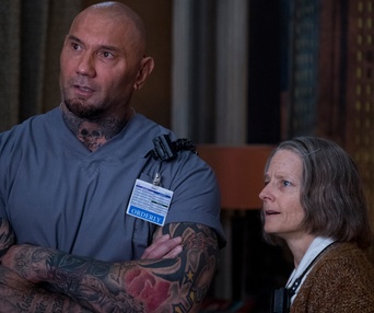 Une scène du film Hotel Artemis