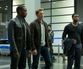 Une scène du film Captain America: Civil War