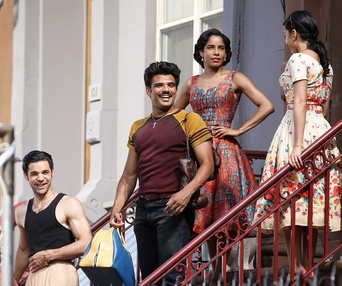 Une scène du film West Side Story