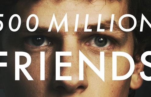 Extrait de l'affiche du film The Social Network