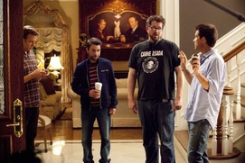 Sur le plateau du film Horrible Bosses Sur le plateau du film Horrible Bosses
