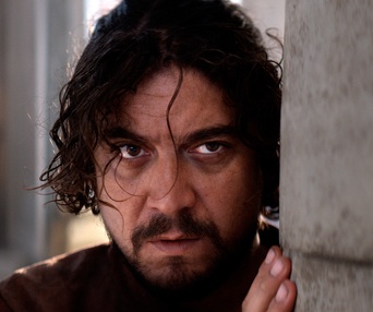 Une scène du film Caravage