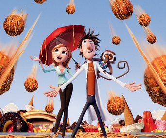 Affiche du film Coudy with a Chance of  Meatballs