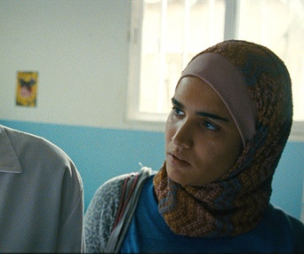 Une scène du film Inch'Allah