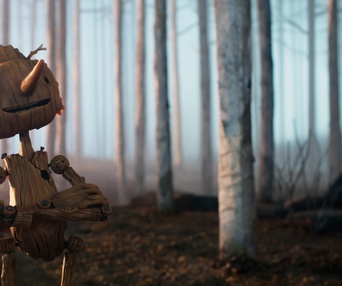 Une scène du film Guillermo del Toro's Pinocchio