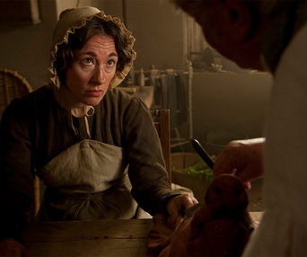 Une scène du film Mr. Turner