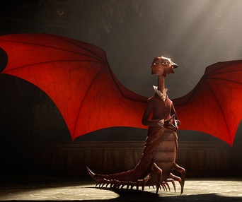 Une scène du film Monsters University