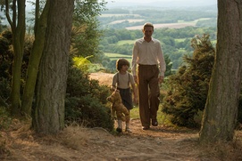 Une scène du film Goodbye Christopher Robin