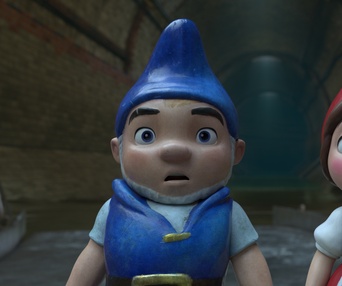 Une scène du film Sherlock Gnomes