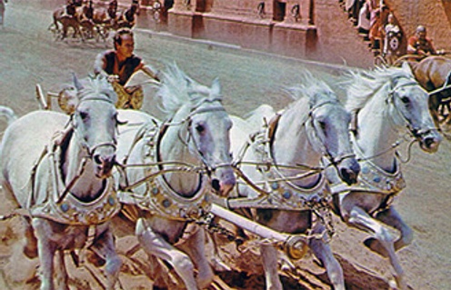 Une scène du film Ben-Hur