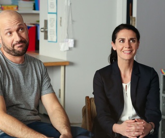 Une scène du film Le trip à trois