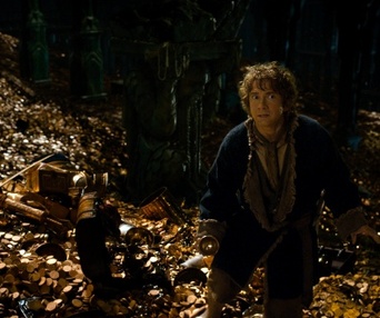 Une scène du film The Hobbit: The Desolation of Smaug