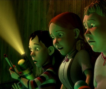 Scène du film La maison monstre